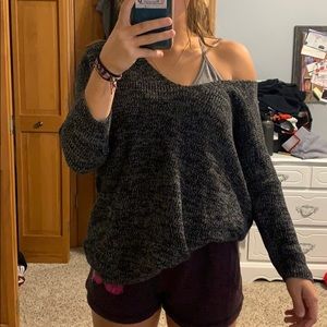 Express Off The Shoulder Sweater